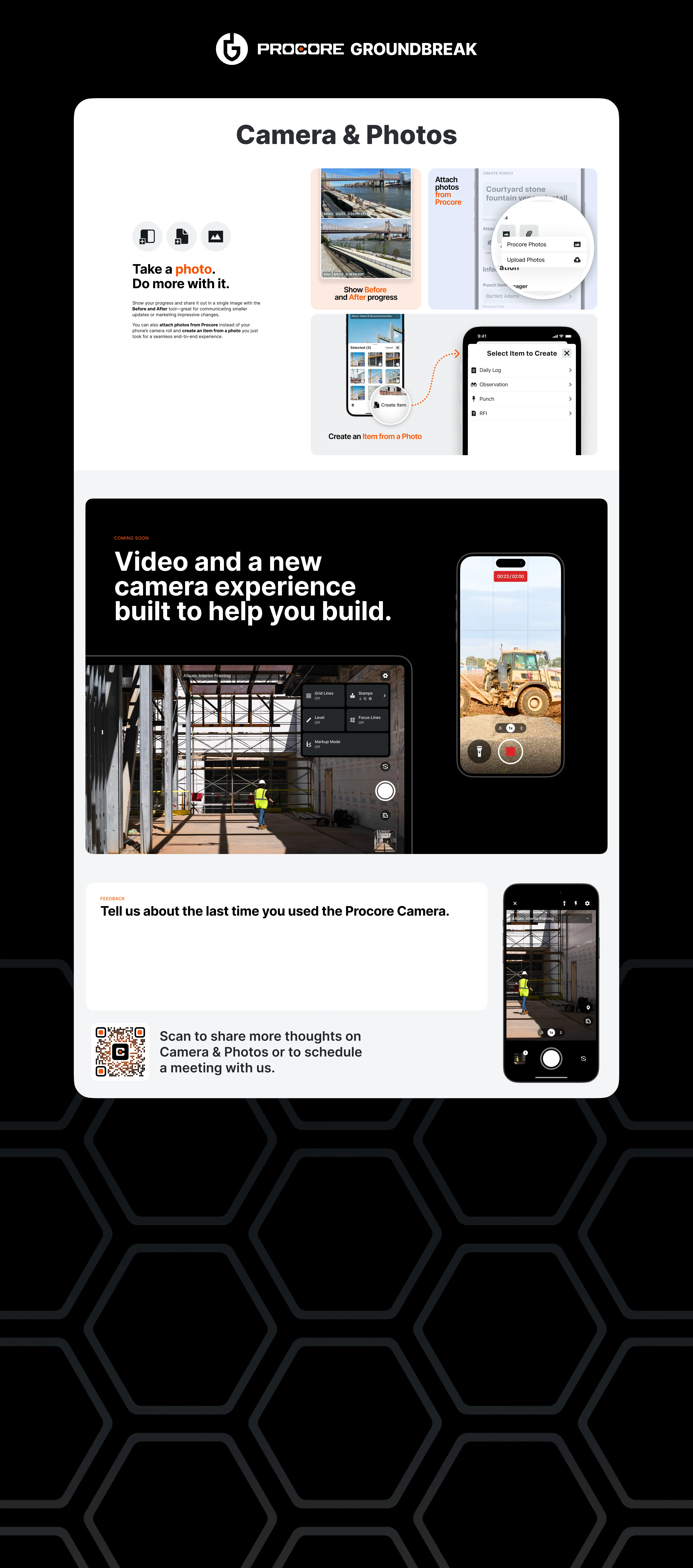 Poster for Groundbreak 2024, a conference for construction professionals